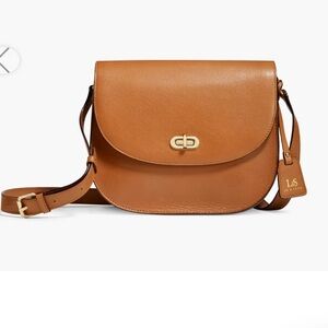 Lo and Sons Claremont Purse in Camel NWT